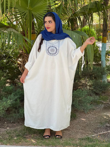 کفتان زنانه پروا گلدوزی