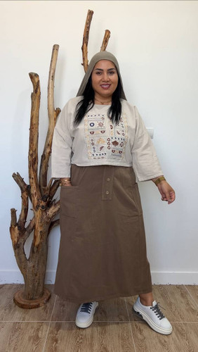 کراپ زنانه لیلی