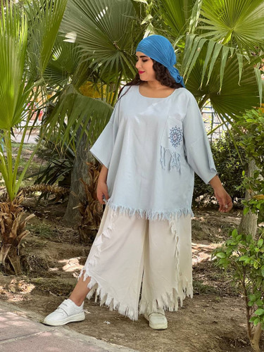 شلوار زنانه پرده ای