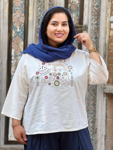 شومیز زنانه گربه