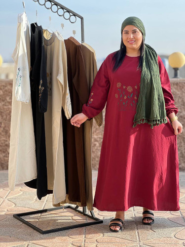 پیراهن زنانه آفتاب گردان