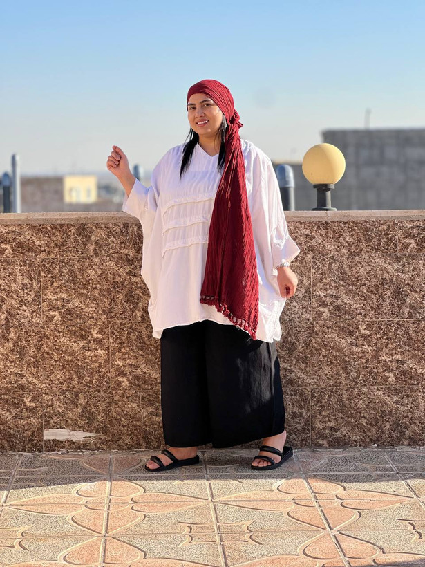 شومیز زنانه لیان رنگ سفید