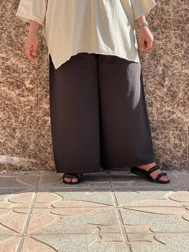 شلوار زنانه صدف رنگ موشی