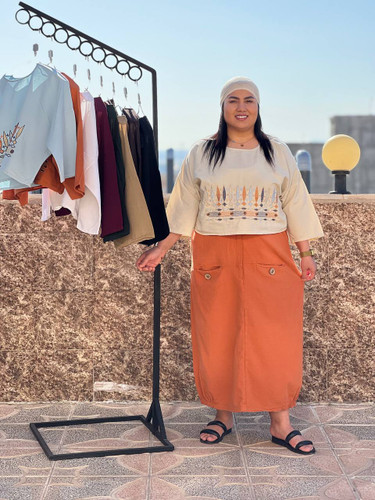 کراپ زنانه ماهی