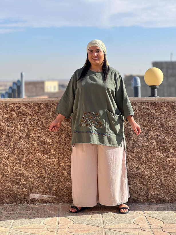 شومیز زنانه باران رنگ پاستیلی