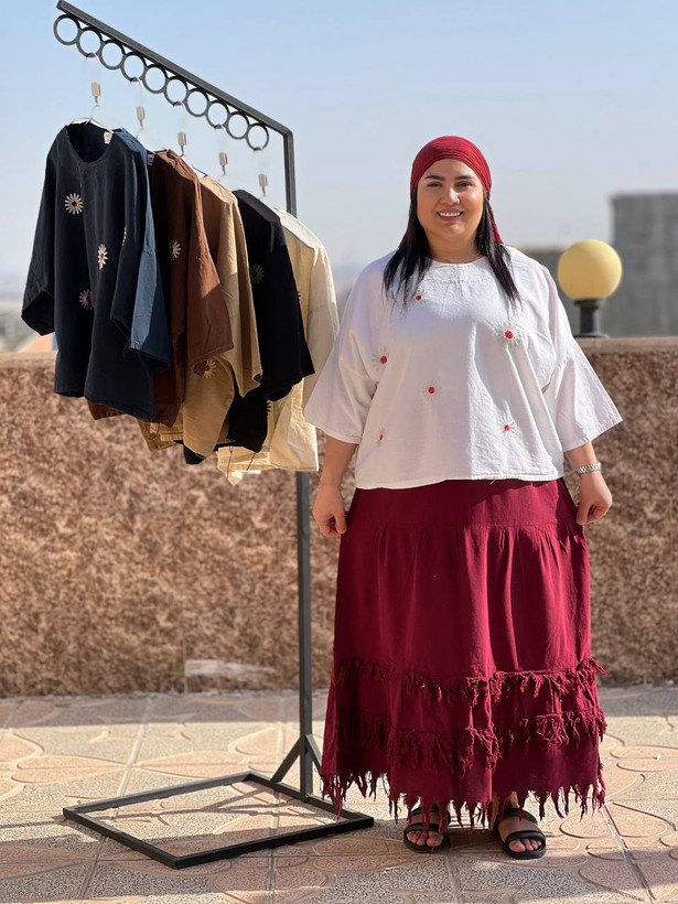 کراپ زنانه ترنم سفید