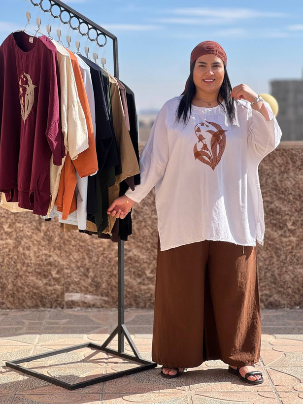 خرید شومیز زنانه لاله لینن | شومیز خنک الیاف طبیعی