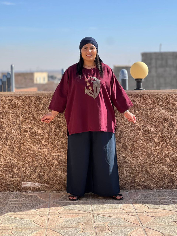 خرید شومیز زنانه لاله لینن | شومیز خنک الیاف طبیعی